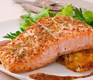 Salmón al horno
