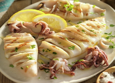 Calamares a la plancha