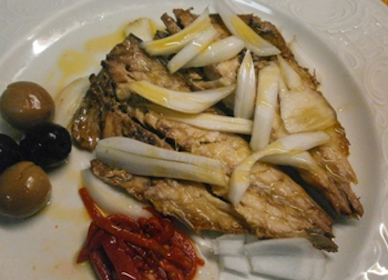 Chicharro en escabeche