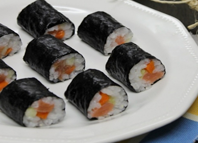 Makis de salmón
